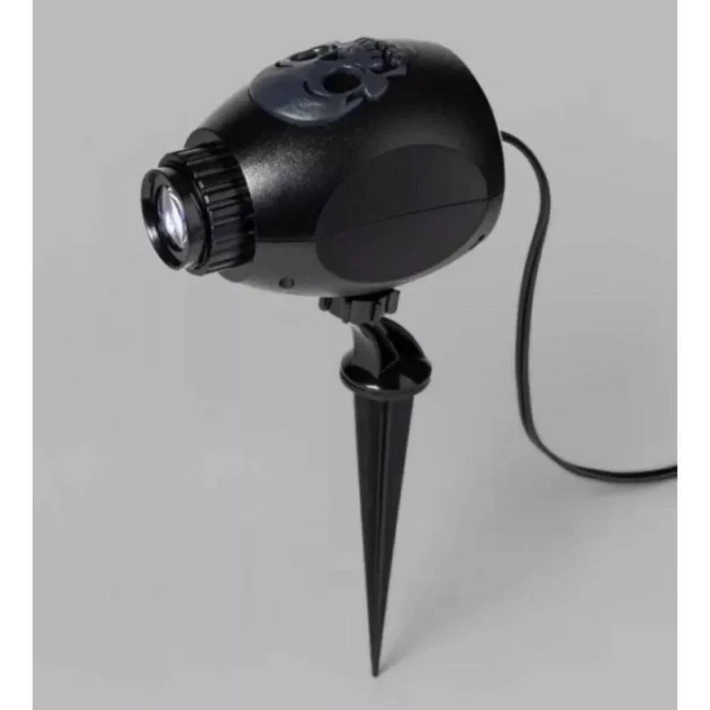 ⚡️Hyde & Eek Trick or‎ Treat LED Light Motion Projector 6ft Halloween Decoration